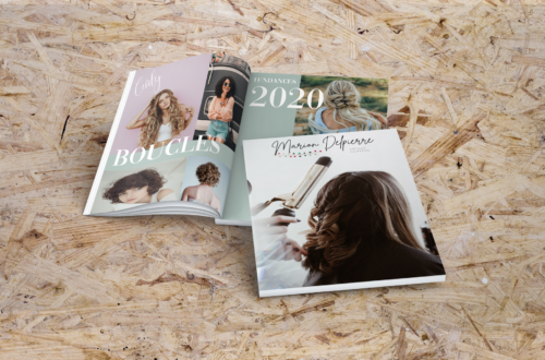 Création de catalogue photo coiffeur