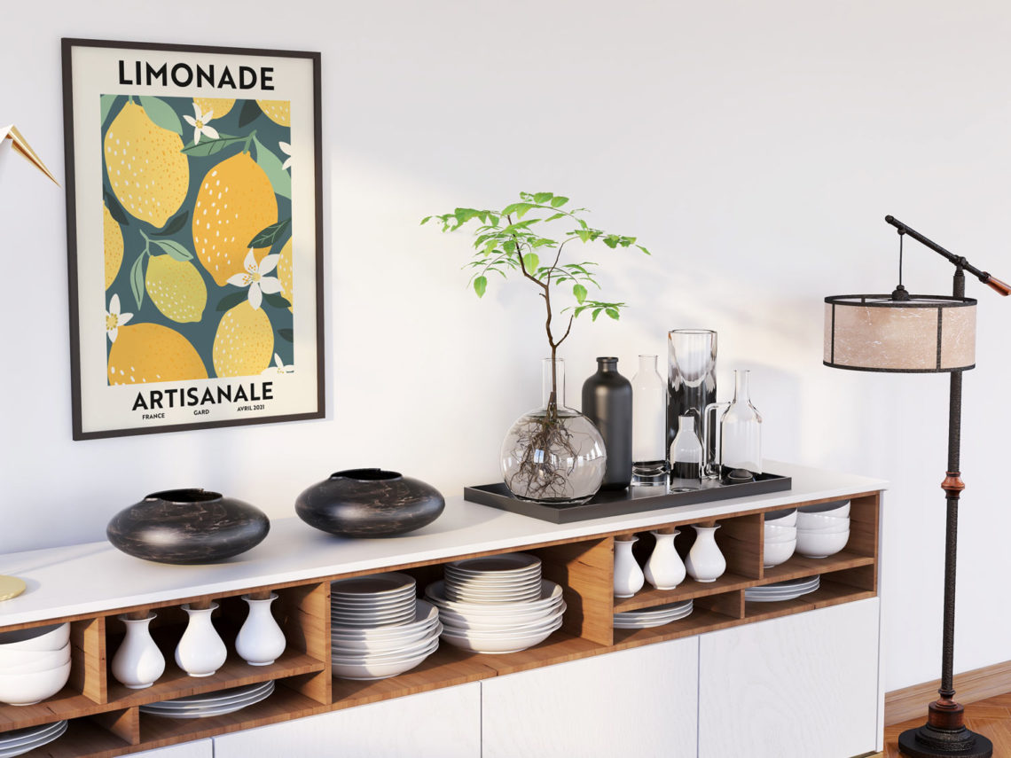 Limonade artisanale mockup - Illunimes