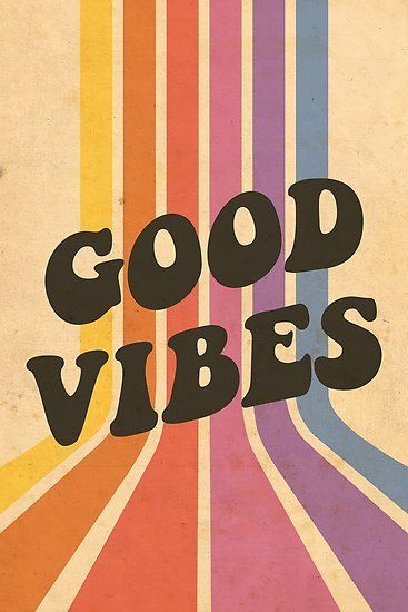 Good Vibes Poster - Emma Lou Graphics