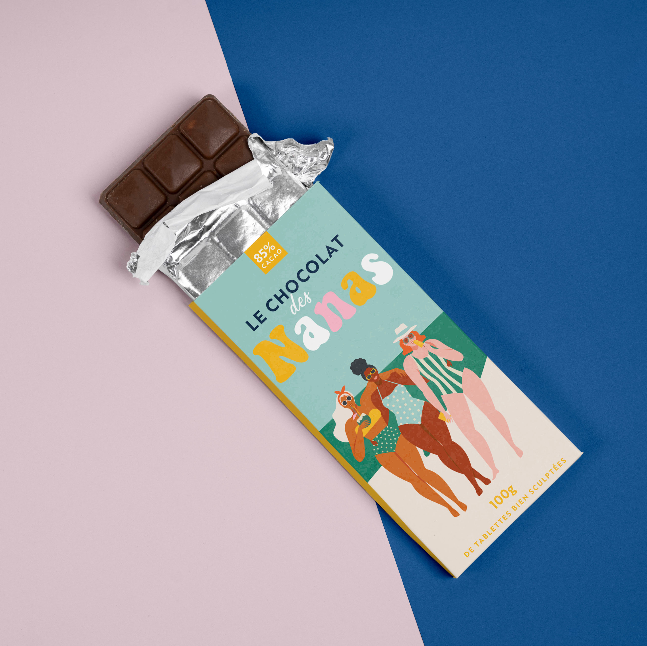 Packaging Le Chocolat des Nanas